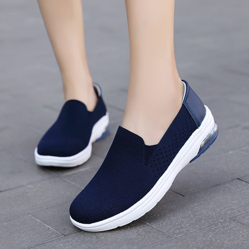 OCW Women Sneakers Mesh Vulcanized Slip-on Breathable Stylish Spring Summer 2022 Casual Walking Shoes