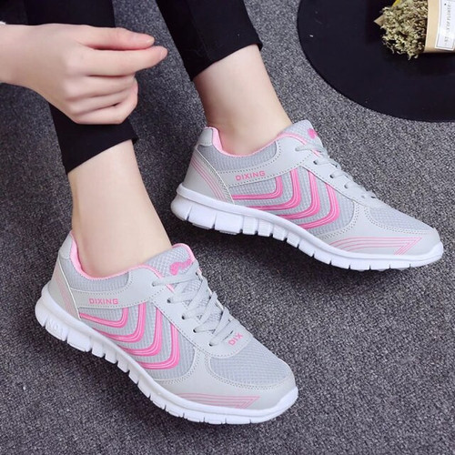 OCW Women Sneakers Orthopedic Mesh Lace-up Breathable Light On Fleek Casual Shoes Size 6-11