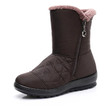 Non-slip Outsole Boots For Women Super Warm Inside Snow Winter Fur Lined