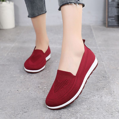 OCW Orthopedic Breathable Mesh Hollow Soft Loafer Casual Shoes