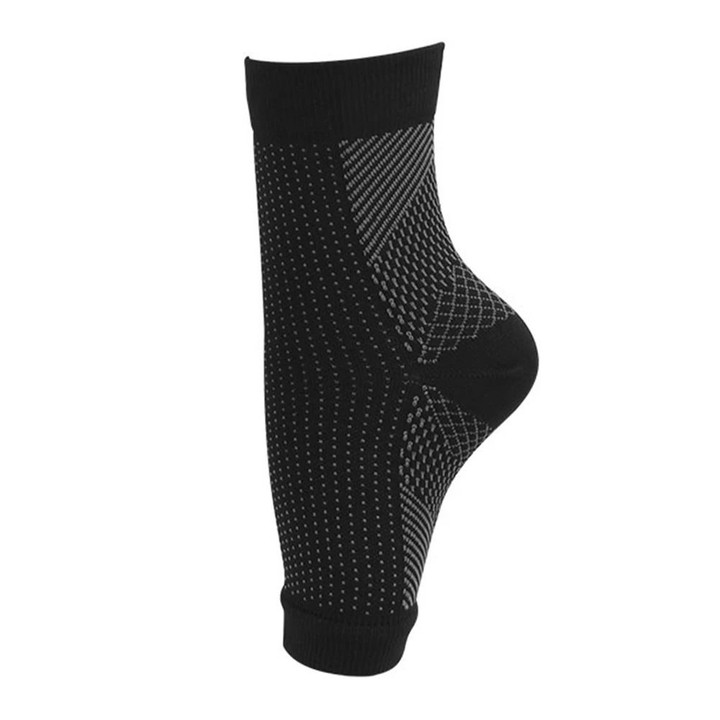 OCW Foot Heel Ankle Compression Socks Anti-fatigue Varicose Sleeve (Set 10 pairs)