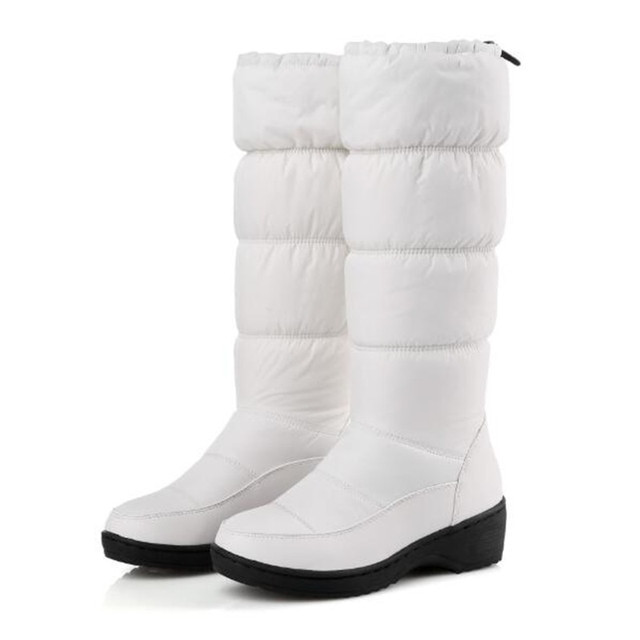 OCW Winter Warm Orthopedic Shoes Mid-calf Fur Snow Boots For Women Size 5-11