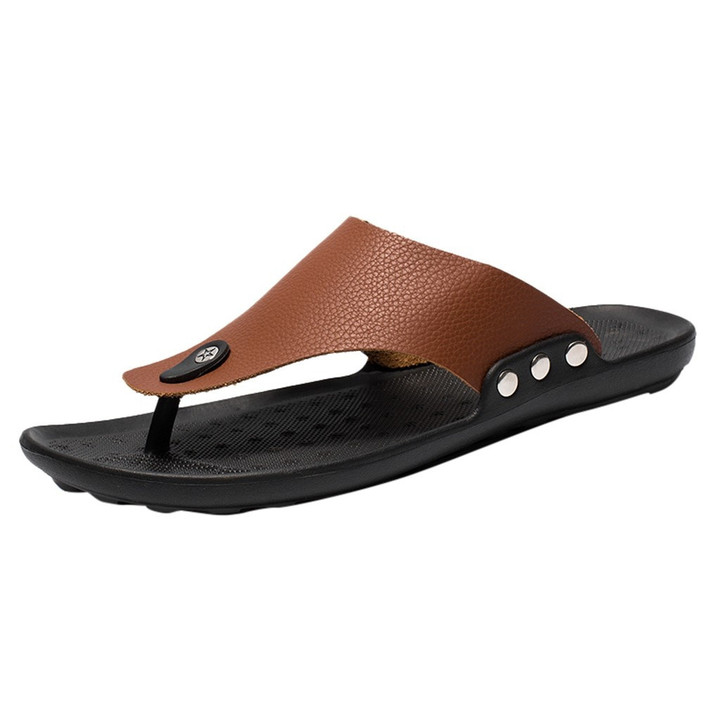 OCW Men Trendy Summer Flip-flops Sole Support Sandals Size 6.5-10