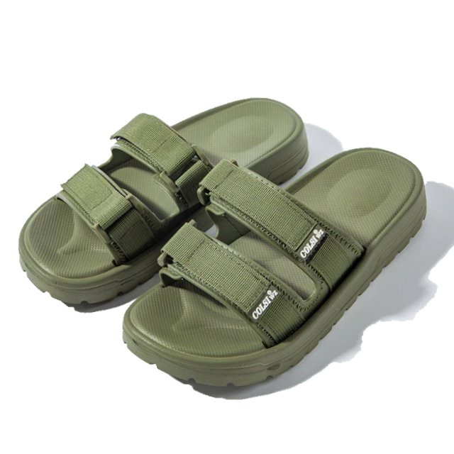 OCW Men Velcro Arch Support Slides Orthopedic Sandals Size 6.5-10