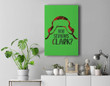 Are You Serious Clark Christmas Baseball Premium Wall Art Canvas Decor-New Portrait Wall Art-Kelly