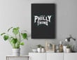 It's a Philly Thing - Philadelphia Football Premium Wall Art Canvas Decor-New Portrait Wall Art-Black
