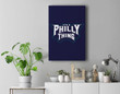 It's a Philly Thing - Philadelphia Football Premium Wall Art Canvas Decor-New Portrait Wall Art-Navy