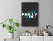 It's A Thing Philly Premium Wall Art Canvas Decor-New Portrait Wall Art-Black