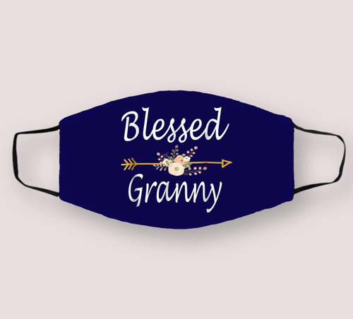 Blessed Granny Thanksgiving Christmas Gifts Grandma Cloth Face Mask