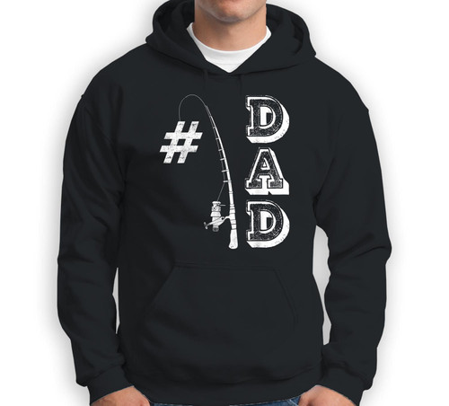 #1 Dad Fishing Fishermen Papa Number one Fathers Day Sweatshirt & Hoodie