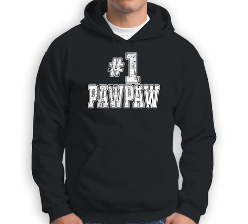 #1 Pawpaw Number One Father's Day Vintage Style Gift Sweatshirt & Hoodie