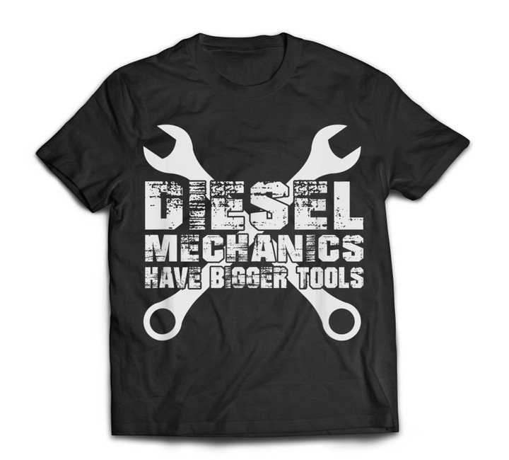 Diesel Mechanics Tools Funny Diesel Truck Gift Idea T-shirt-Men-Black