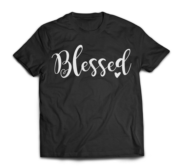 Blessed - Inspirational T-shirt-Men-Black
