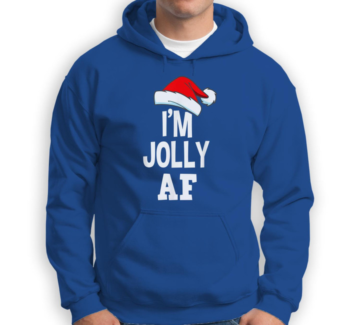 Christmas Adult Naughty Christmas Pajama Men Women Sweatshirt & Hoodie-Adult Hoodie-Royal