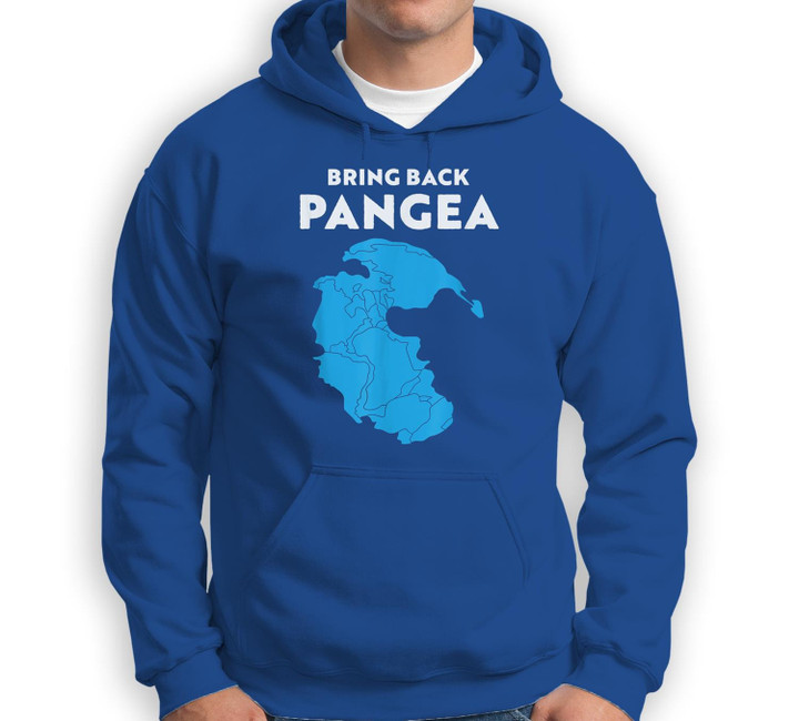 Funny Geography Pangea World map gift Sweatshirt & Hoodie-Adult Hoodie-Royal