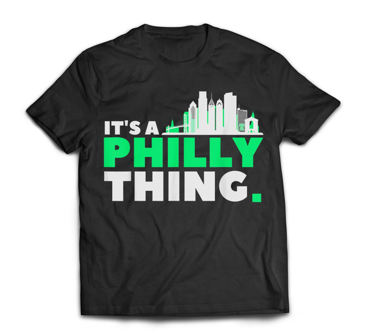 It's A Philly Thing - Its A Philadelphia Thing Fan T-shirt-Men-Black
