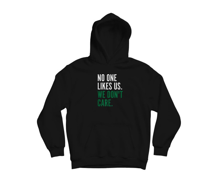 Philadelphia No One Likes Us We Don't Care Philly Fan Youth Hoodie & T-Shirt-Youth Hoodie-Black