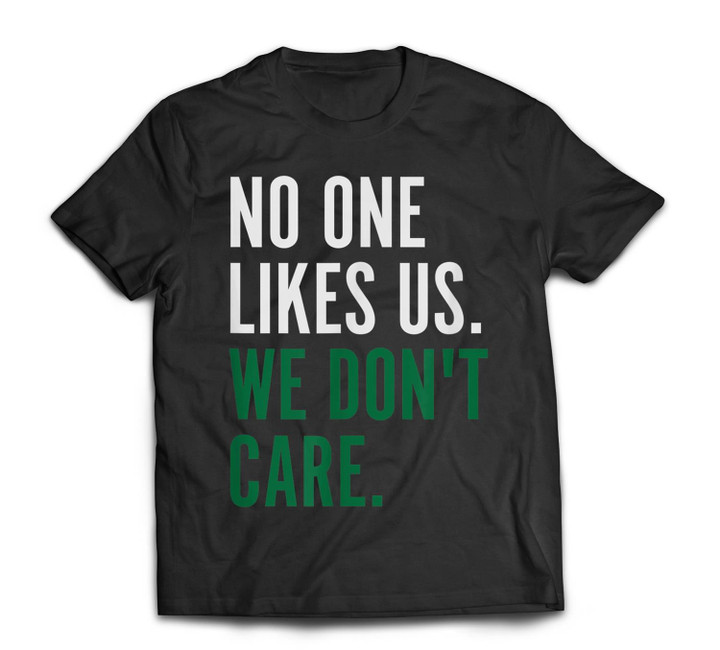 Philadelphia No One Likes Us We Don't Care Philly Fan T-shirt-Men-Black