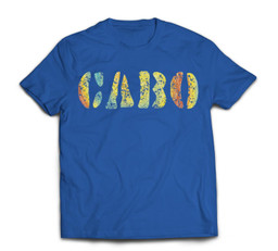 JCombs Cabo San Lucas, Mexico (Art on both sides) T-shirt-Men-Royal