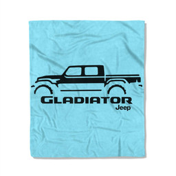 Jeep Gladiator Fleece Blanket-50X60 In-Light Blue