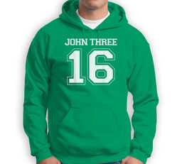 John 316 Sweatshirt & Hoodie-Adult Hoodie-Irish Green