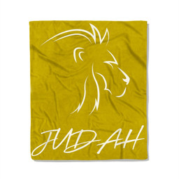 Judah and 12 Tribes of Israel Bible Fleece Blanket-50X60 In-Yellow