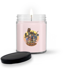 Jurassic World Camp Cretaceous Group Shot Welcome Soy Wax Candle-Candle DS-Pink