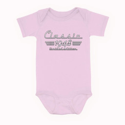 75 Year Old Gift Classic 1948 Limited Edition 75th Birthday Baby & Infant Bodysuits-Baby Onesie-Pink