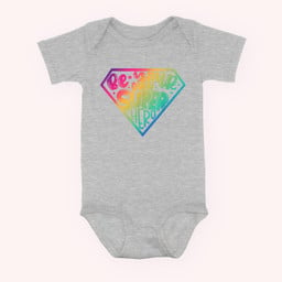 Be your own Super Hero Motivational quotes Baby & Infant Bodysuits-Baby Onesie-Hearther