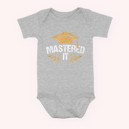 Master Degree Mastered It Masters Degree Graduation Baby & Infant Bodysuits-Baby Onesie-Hearther