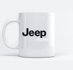 Jeep Mom White Mugs-Ceramic Mug-White