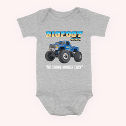 Monster Truck Baby & Infant Bodysuits-Baby Onesie-Hearther
