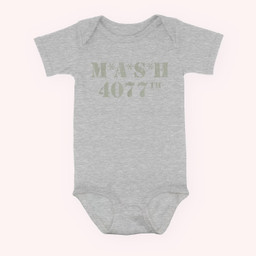 Retro Army Military Hospital Vintage Baby & Infant Bodysuits-Baby Onesie-Hearther