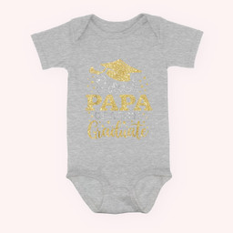 Papa Senior 2023 Proud Mom Of A Class Of 2023 Graduate Baby & Infant Bodysuits-Baby Onesie-Hearther
