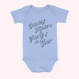 Country Music's Party of the Year Baby & Infant Bodysuits-Baby Onesie-Light Blue