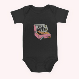 Ted Lasso Biscuits With The Boss Team Snacks Baby & Infant Bodysuits-Baby Onesie-Black