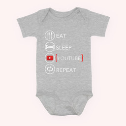 Video Blogger Vlogger Like Subscribe Podcaster Baby & Infant Bodysuits-Baby Onesie-Hearther