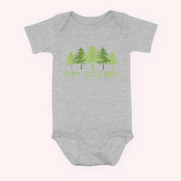 Funny Happy Little Trees Gifts Bob Style Camping Baby & Infant Bodysuits-Baby Onesie-Hearther