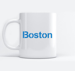 Retro Yellow Boston Mugs-Ceramic Mug-White