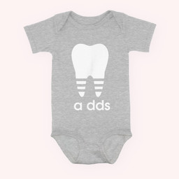 A DDS Funny Dentist Dental Student Humor Graduation Gift Baby & Infant Bodysuits-Baby Onesie-Hearther