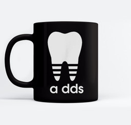 A DDS Funny Dentist Dental Student Humor Graduation Gift Mugs-Ceramic Mug-Black