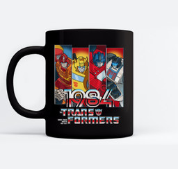 Transformers 1984 Vintage Autobots Panels Mugs-Ceramic Mug-Black