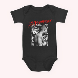 XXXTentacion Collage Black Baby & Infant Bodysuits-Baby Onesie-Black