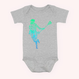 Lacrosse Player Youth Men Boys Kids Baby & Infant Bodysuits-Baby Onesie-Hearther