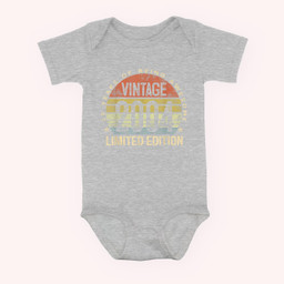 Vintage 2004 Limited Edition 19 Year Old Gifts 19th Birthday Baby & Infant Bodysuits-Baby Onesie-Hearther