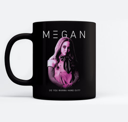 M3GAN Do You Wanna Hangout Mugs-Ceramic Mug-Black