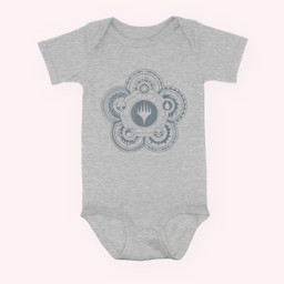 Magic The Gathering Icon Hieroglyph Baby & Infant Bodysuits-Baby Onesie-Hearther