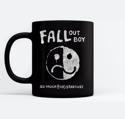 Fall Out Boy - Smiley Mugs-Ceramic Mug-Black