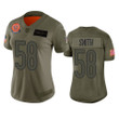 Womens Chicago Bears Roquan Smith Limited Jersey 2019 Salute to Service