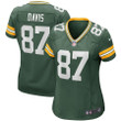 Womens Green Bay Packers Willie Davis Green Game Retired Player Jersey